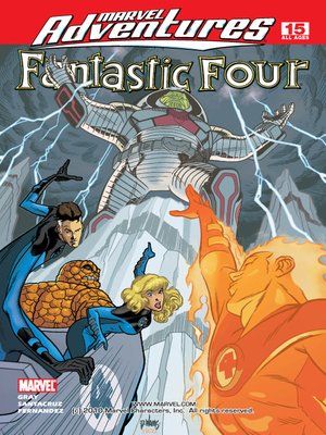 cover image of Marvel Adventures Fantastic Four, Issue 15